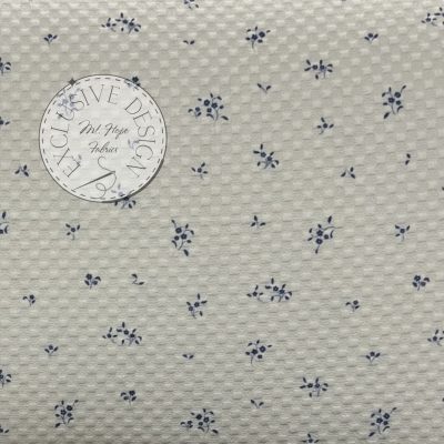 Mini Checkerboard Poly - Dainty Blue Floral