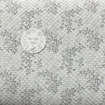 Mini Checkerboard Poly - Khaki Vines