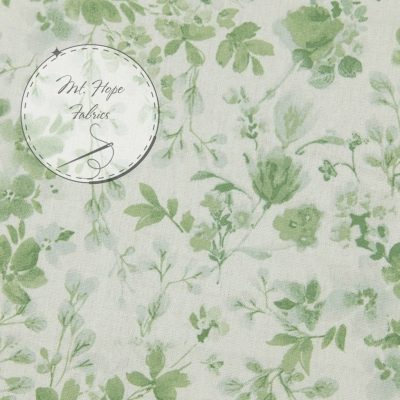 Linen/Cotton Blend - Sage Garden