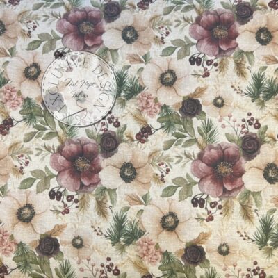 Cotton/Linen Blend- Muted Rose