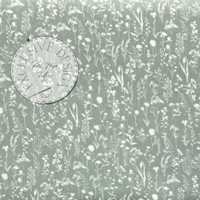 Poly Swiss Dots- Silhouette Design Sage