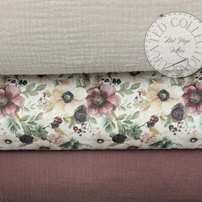 Natural Fibers Muted Rose Collection