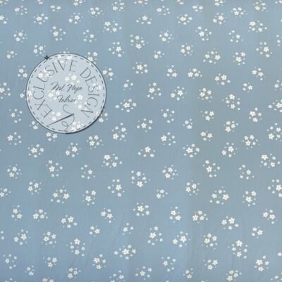Matte Active Wear- Tiny Blue Floral